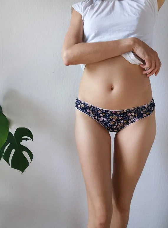 ENGLISH: Ella - Tanga and Brazilian Style panty pattern  sz. 32 - 46 IDsmx3 LingerieMeMade