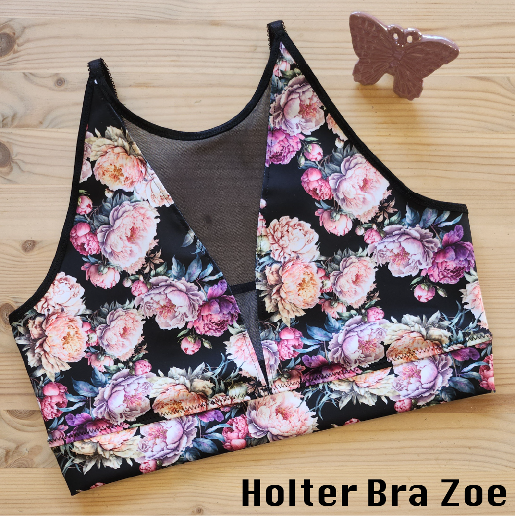 Sewing pattern Holterbra Zoe German sizes 70-90, A-B-C or as a sports bra or swim bikini IDsmx3