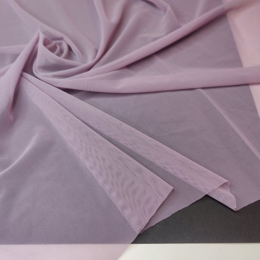 Tulle elastic, stretch net, elastic net to sew bra and panties sea fog, lavender IDpwx8