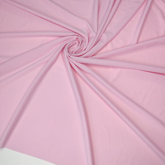 Microfiber, bi-elastic laundry fabric in lavender light/azalia pink