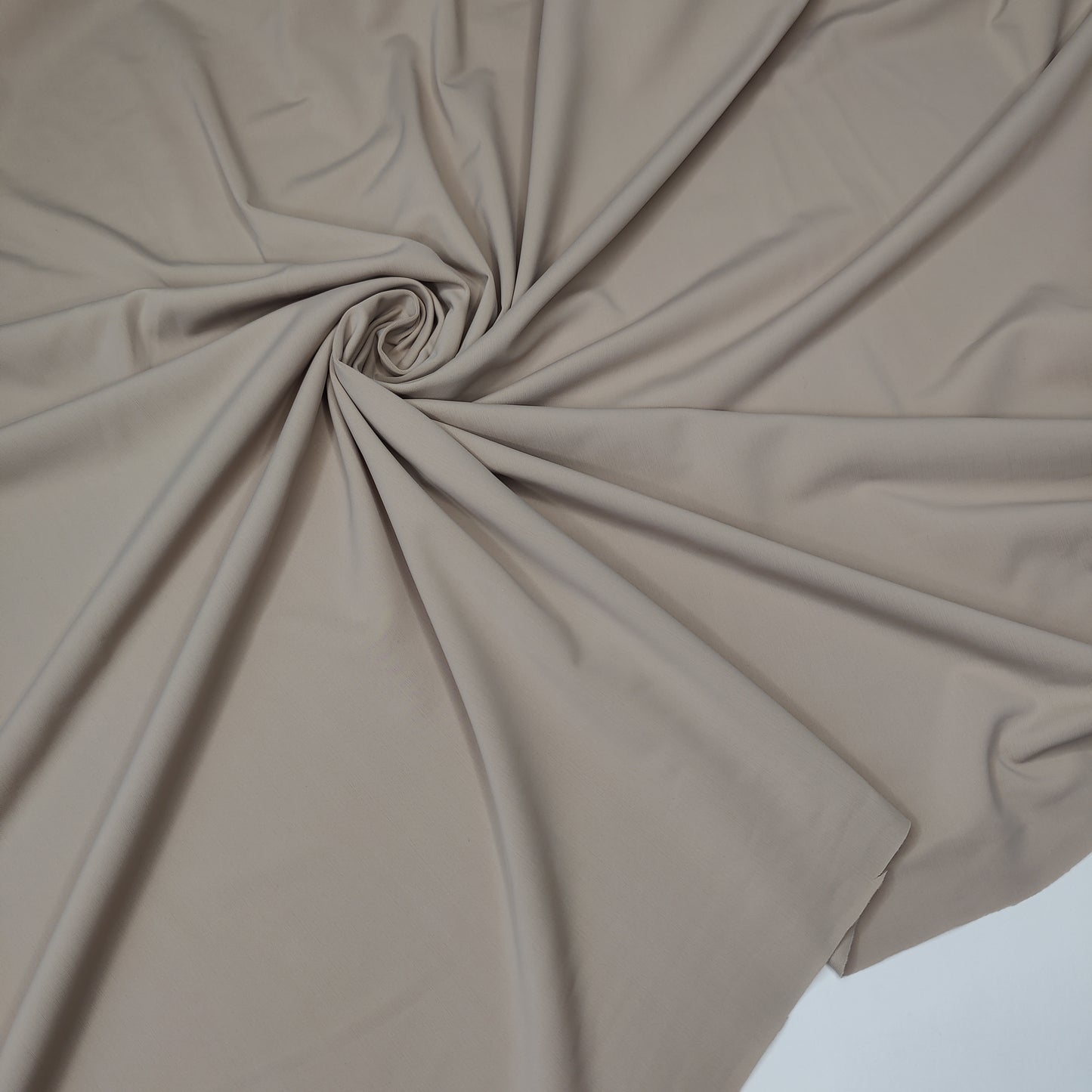 Microfiber, bi-elastic laundry fabric in dark beige/puma