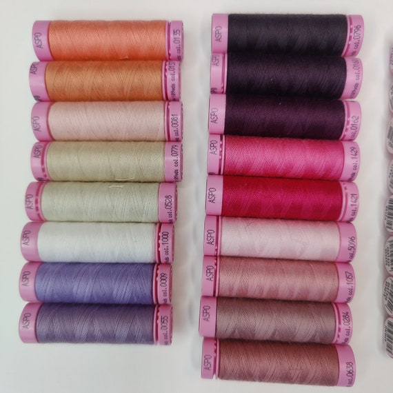 Amann sewing thread ASPO 120, 100m. Sewing thread for lingerie and underwear sewing. IDssgx12